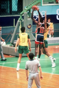 Brasil x EUA, nas Olímpiadas de Seul em 1988